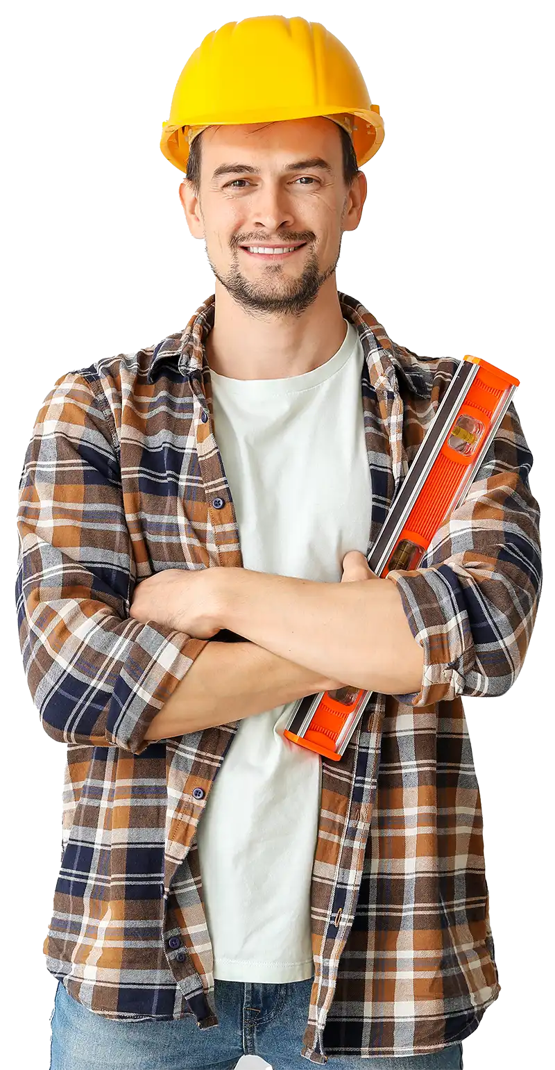 Porträt eines männlichen Baumeisters